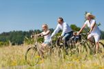 Familie Radfahren